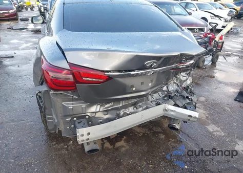 2020 Infiniti Q50 Luxe from USA, damaged, VIN JN1EV7AP5LM207592